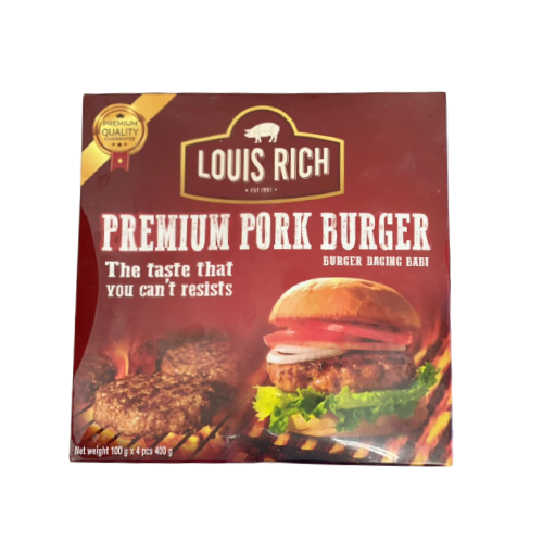 Louis Rich Thai Premium Pork Burger – OhMyGrocer