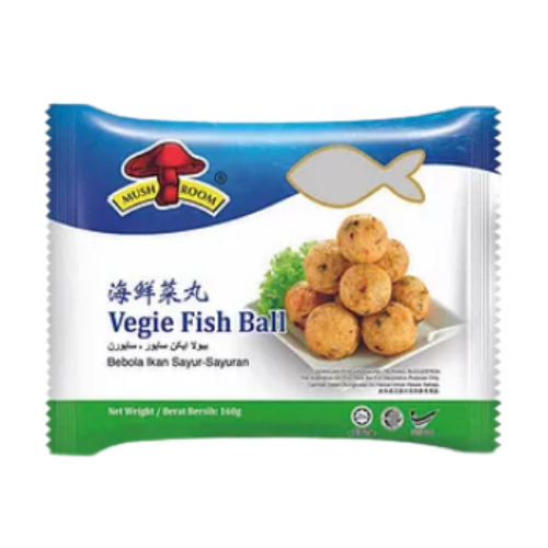 Mushroom's Vegie Fish Ball 160g – OhMyGrocer